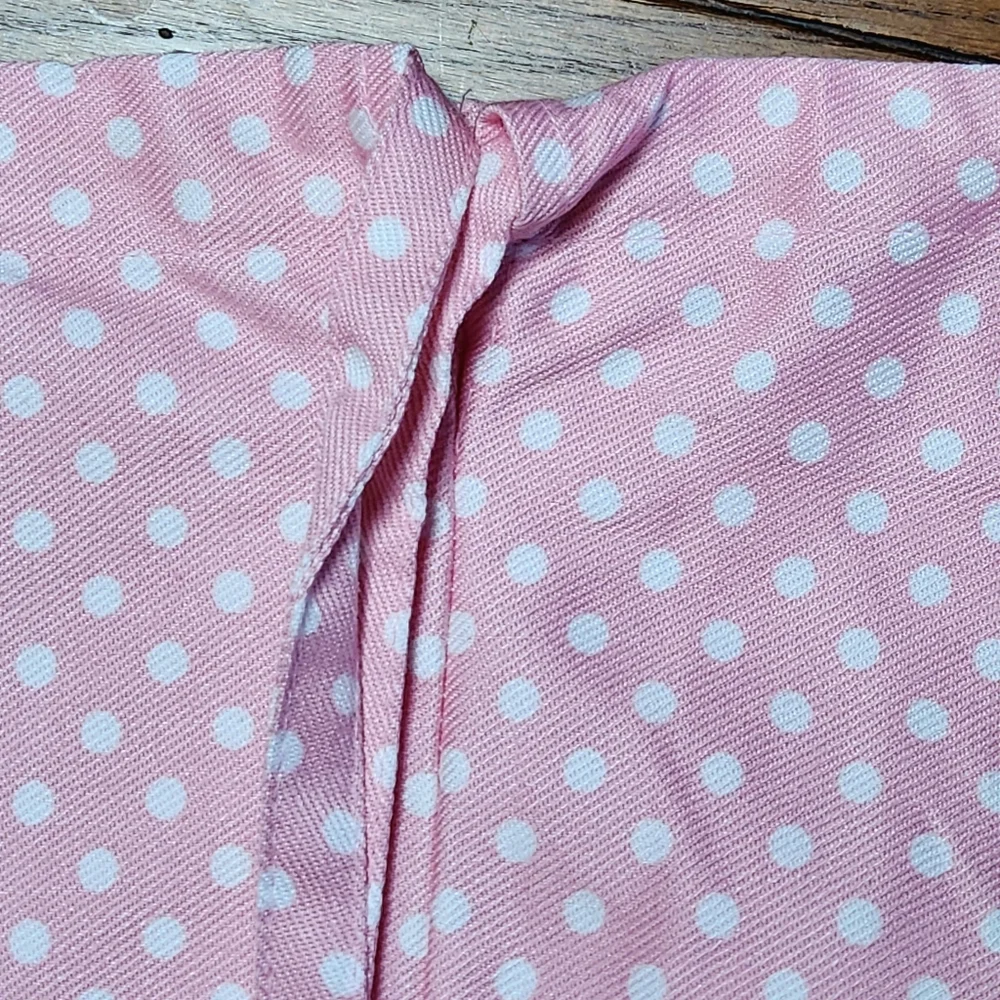 NWOT Pottery Barn Kids Mini Dot Sabrina Basket Liner Extra Large